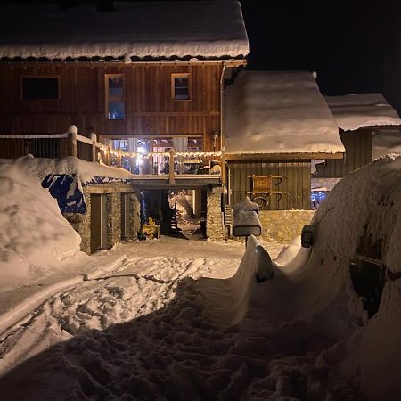 Chalet Lucie LE CHEVAL NOIR Valmorel Extérieur photo