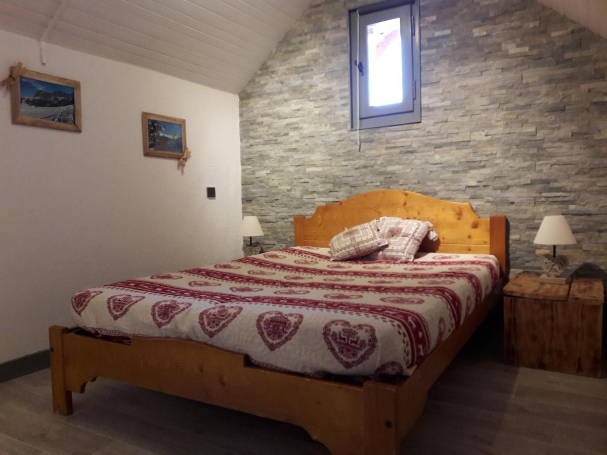 Chalet Lucie LE CHEVAL NOIR Valmorel Extérieur photo