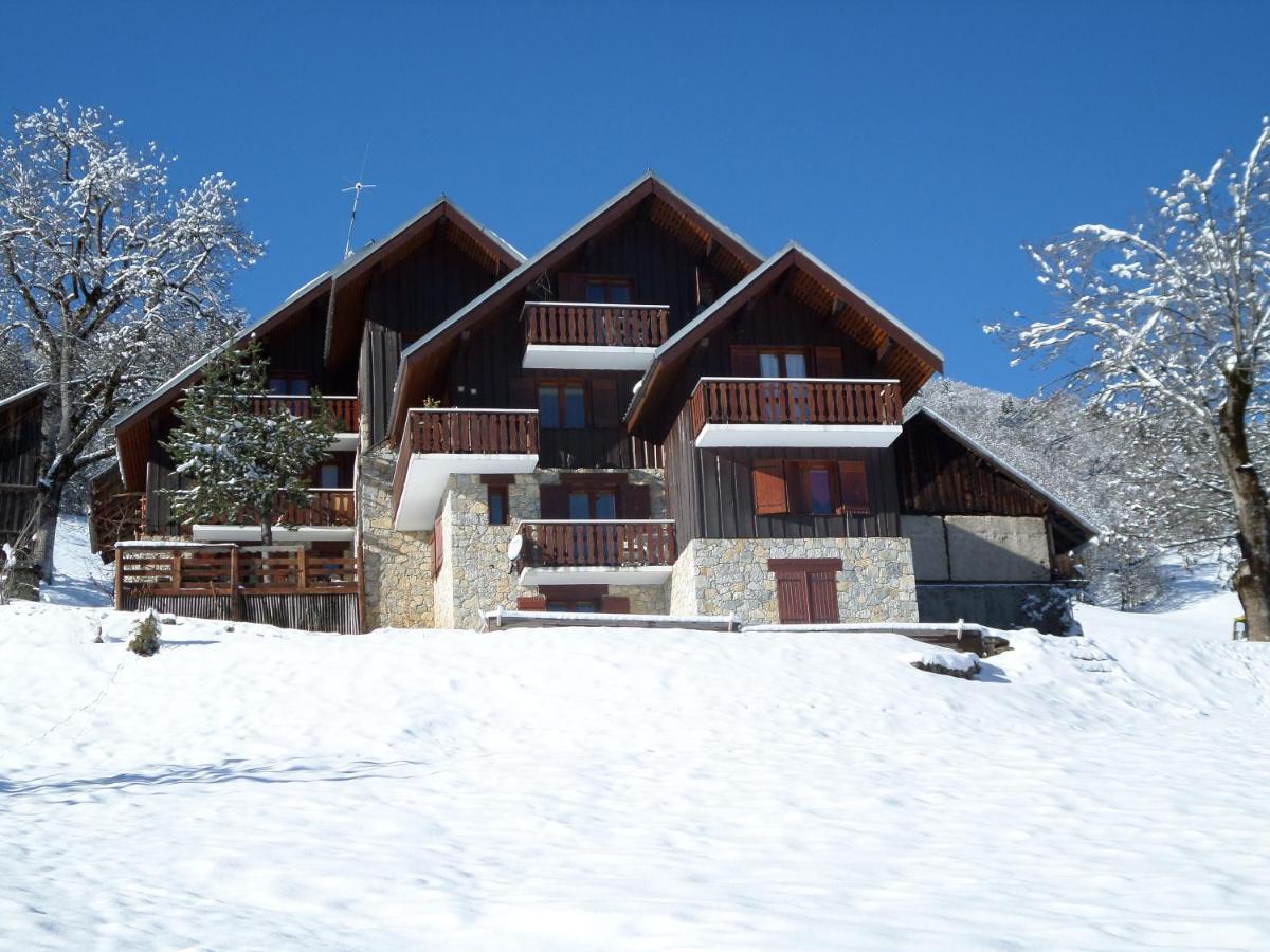 Chalet Lucie LE CHEVAL NOIR Valmorel Extérieur photo