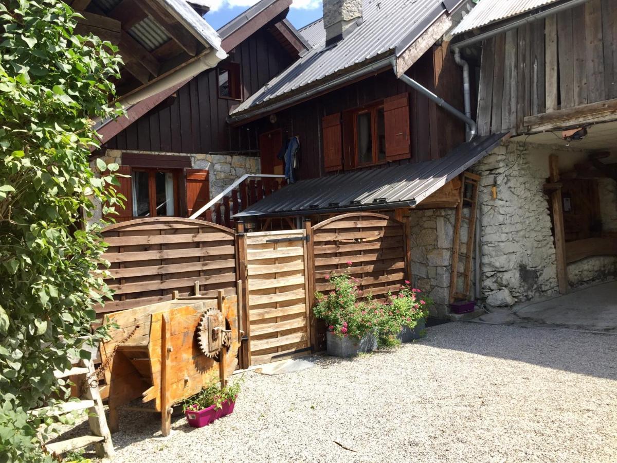 Chalet Lucie LE CHEVAL NOIR Valmorel Extérieur photo