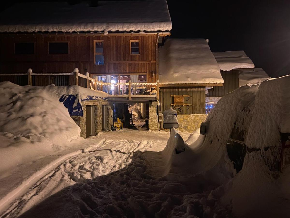 Chalet Lucie LE CHEVAL NOIR Valmorel Extérieur photo