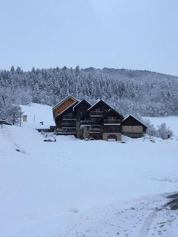 Chalet Lucie LE CHEVAL NOIR Valmorel Extérieur photo