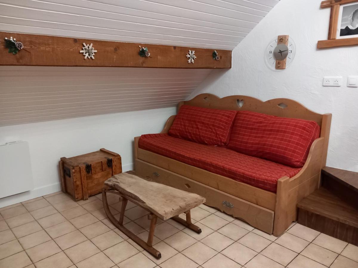 Chalet Lucie LE CHEVAL NOIR Valmorel Extérieur photo