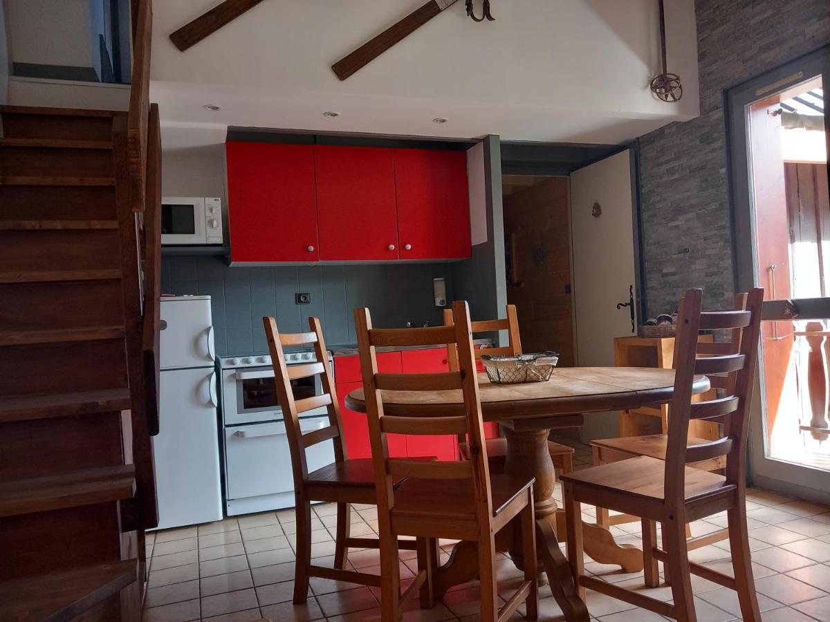 Chalet Lucie LE CHEVAL NOIR Valmorel Extérieur photo